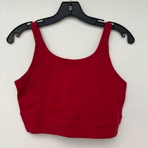 Red Nike Sports Bra